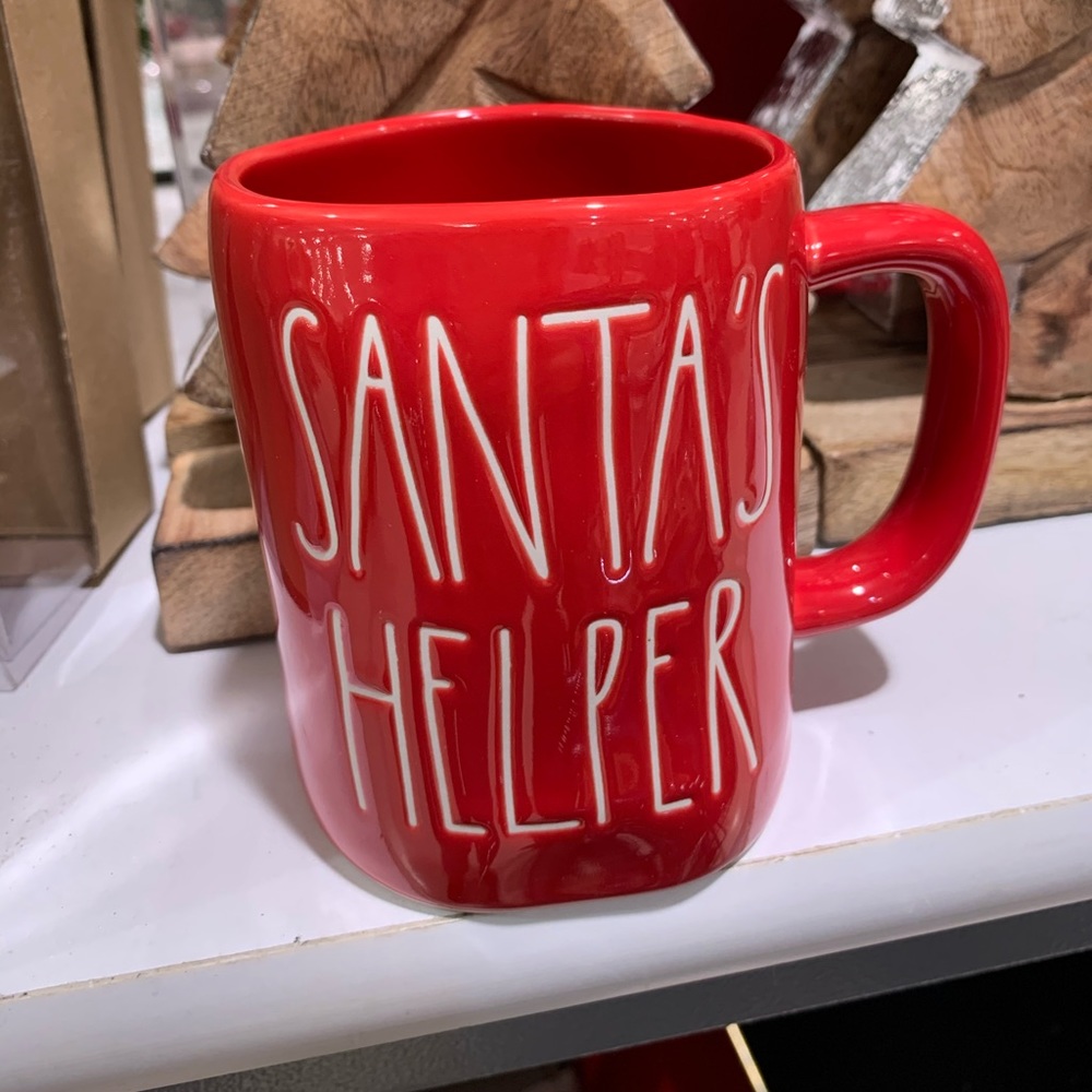 Rae Dunn Santa’s Helper mug